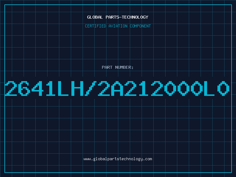 Aviation Part 2641LH/2A212000L0