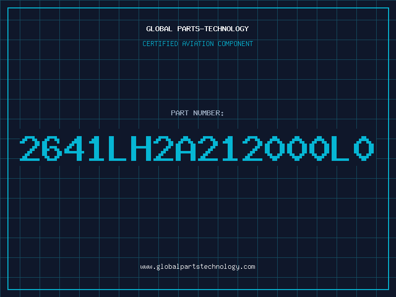 Aviation Part 2641LH2A212000L0