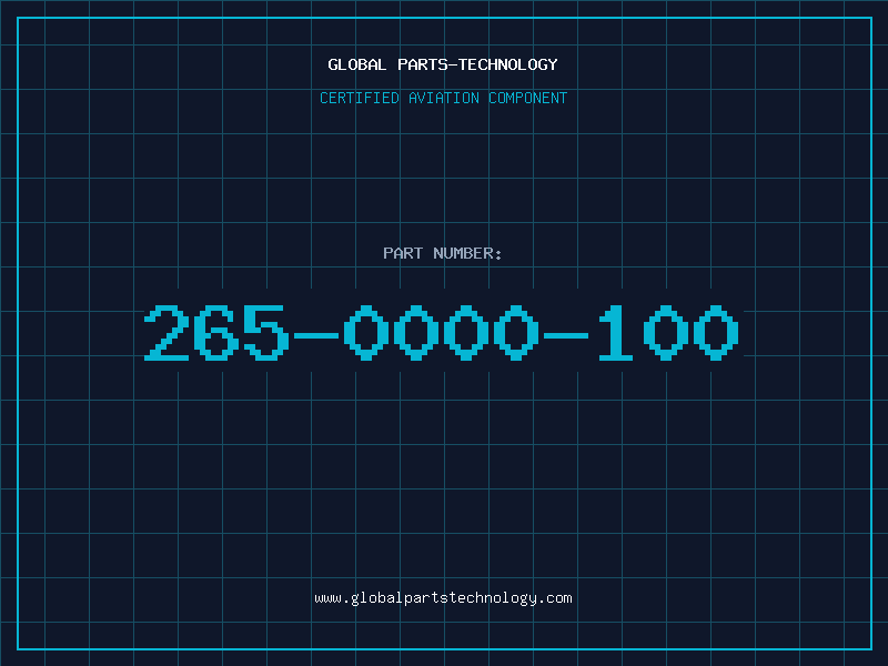 Aviation Part 265-0000-100