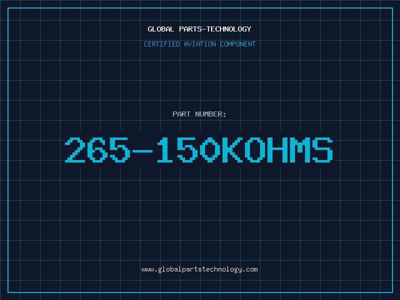 Aviation Part 265-150KOHMS