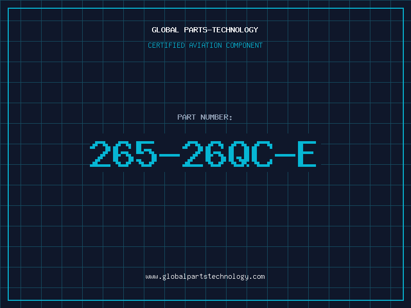 Aviation Part 265-26QC-E