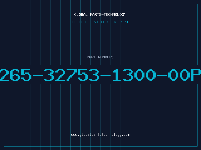 Aviation Part 265-32753-1300-00P