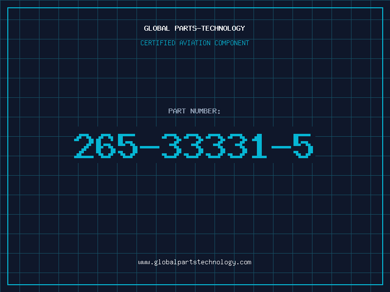 Aviation Part 265-33331-5