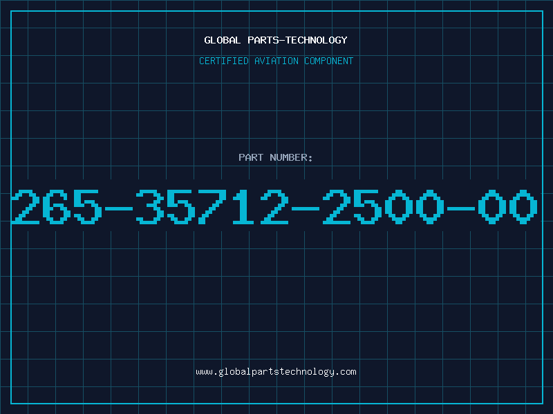 Aviation Part 265-35712-2500-00