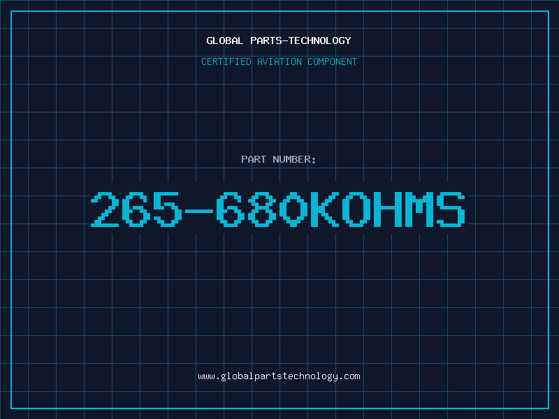 Aviation Part 265-680KOHMS