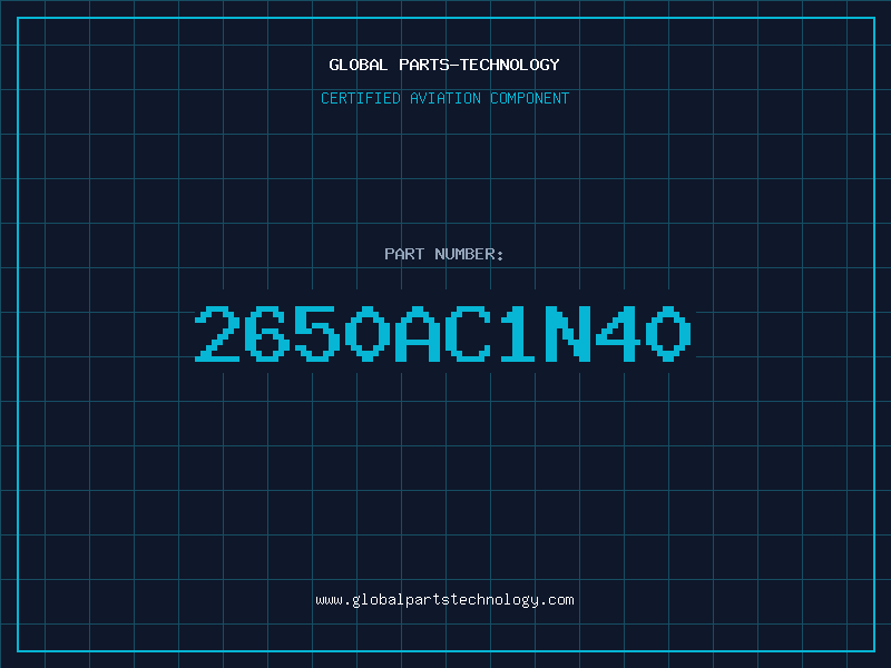 Aviation Part 2650AC1N40