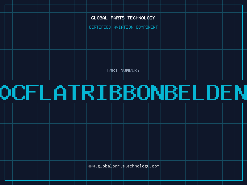 Aviation Part 2650CFLATRIBBONBELDENBLA