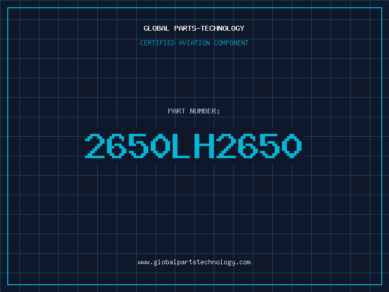 Aviation Part 2650LH2650