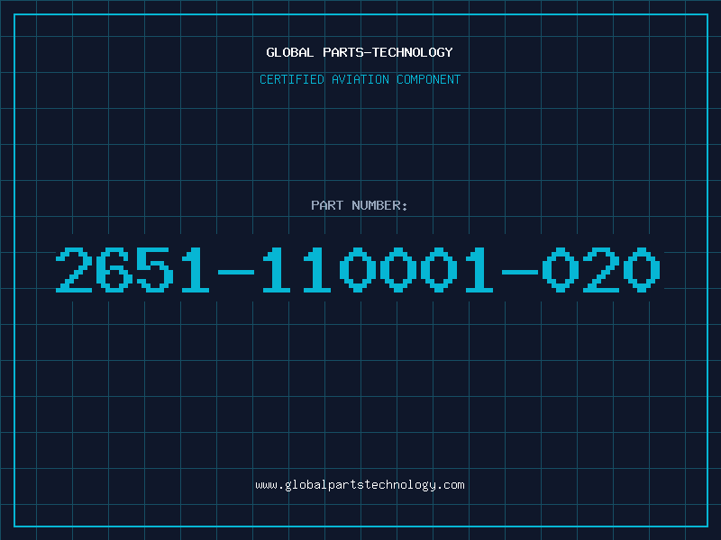 Aviation Part 2651-110001-020
