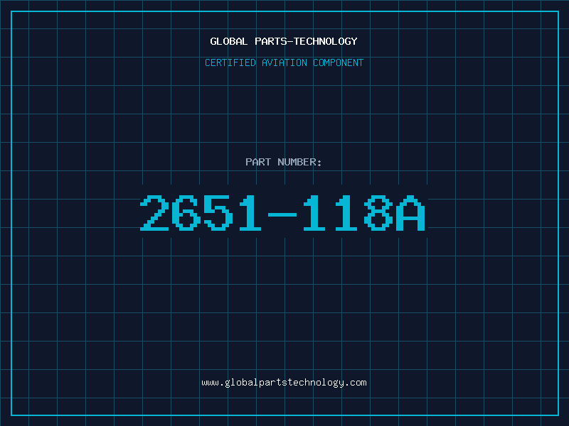 Aviation Part 2651-118A