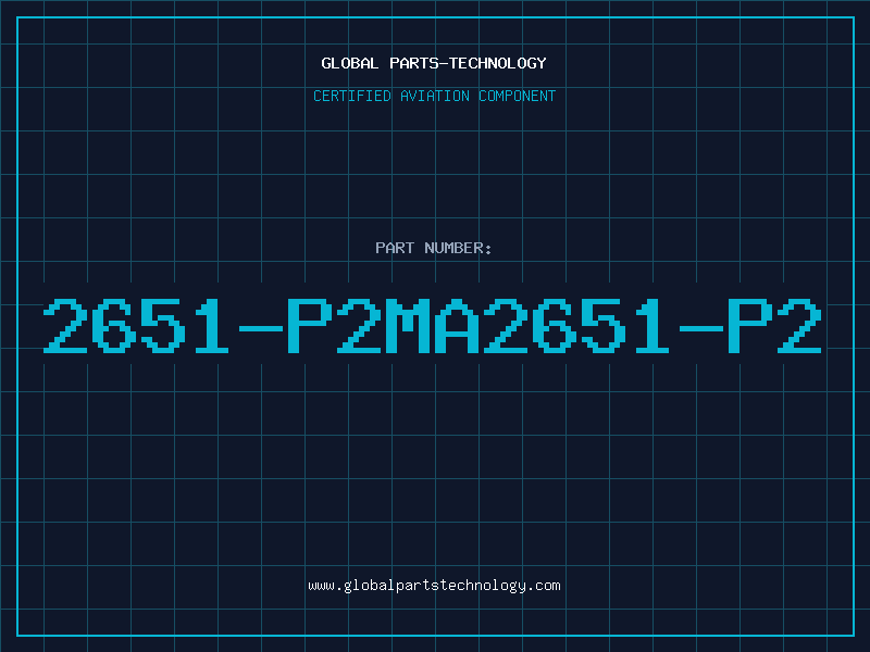 Aviation Part 2651-P2MA2651-P2