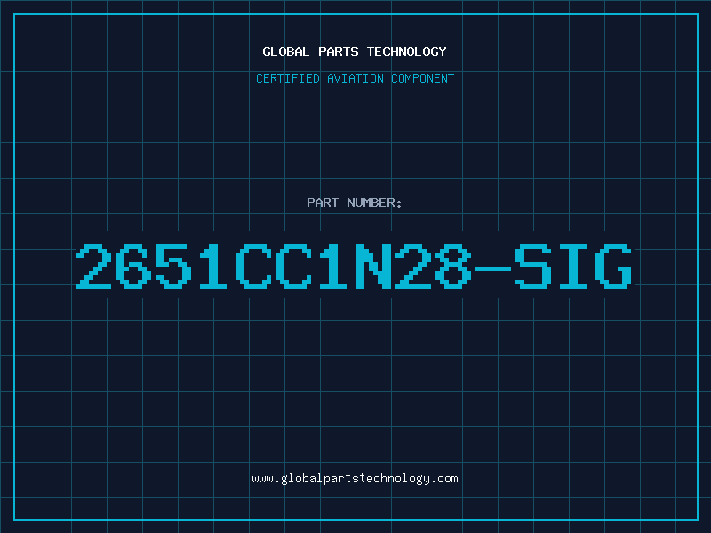 Aviation Part 2651CC1N28-SIG