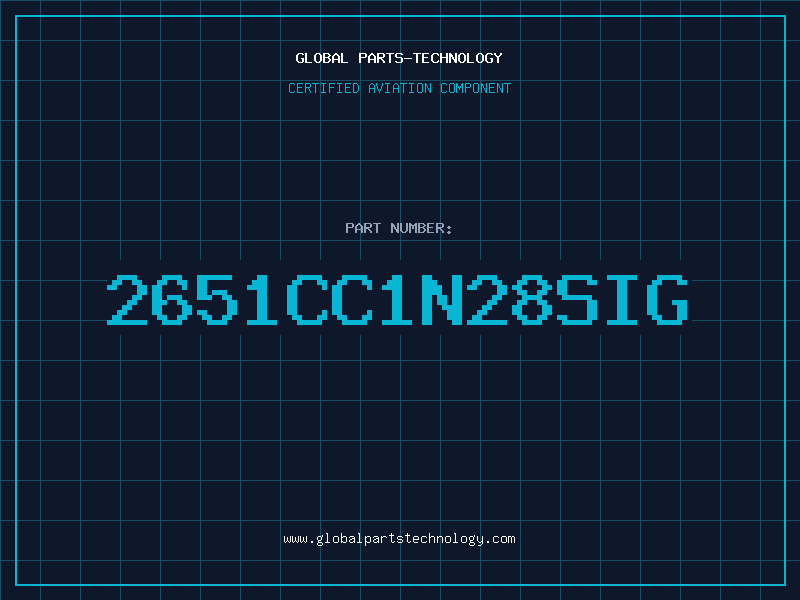Aviation Part 2651CC1N28SIG
