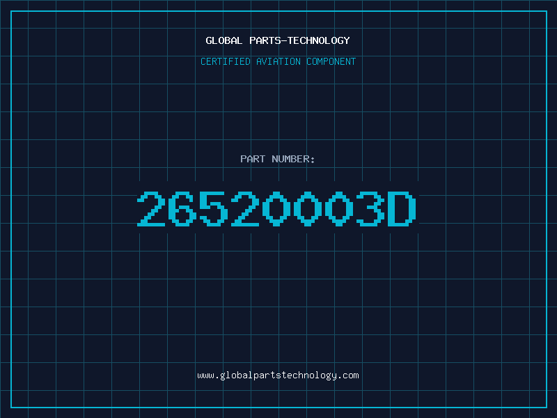 Aviation Part 26520003D