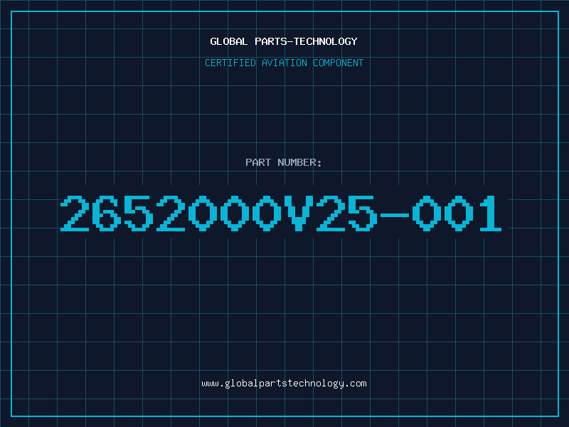 Aviation Part 2652000V25-001