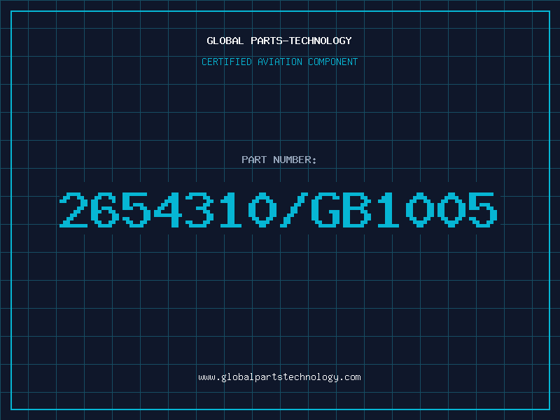 Aviation Part 2654310/GB1005