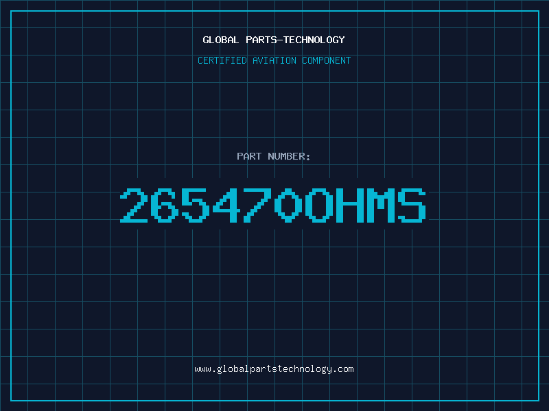 Aviation Part 265470OHMS