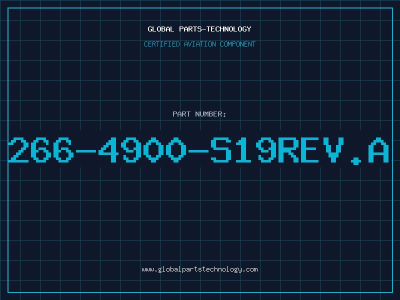 Aviation Part 266-4900-S19REV.A