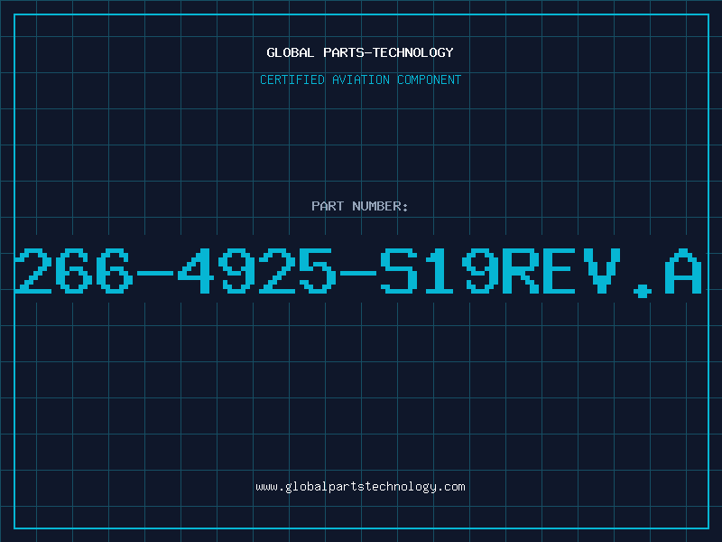 Aviation Part 266-4925-S19REV.A
