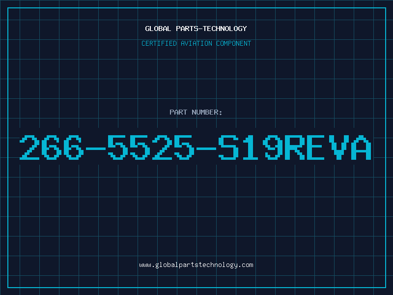 Aviation Part 266-5525-S19REVA