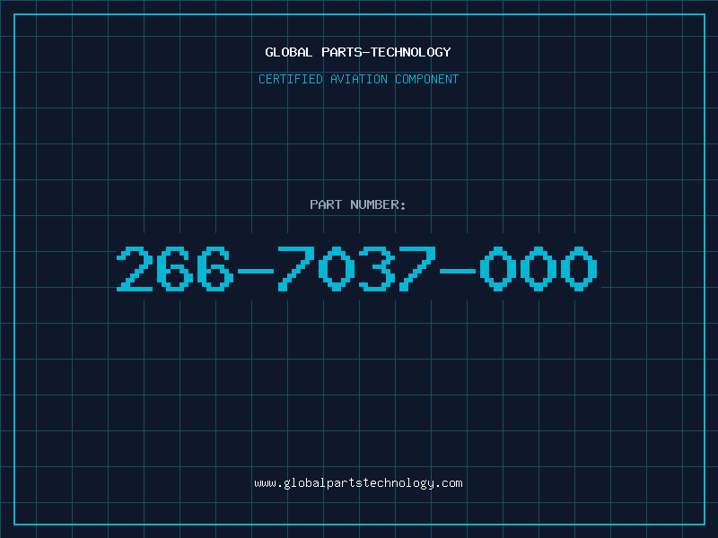 Aviation Part 266-7037-000