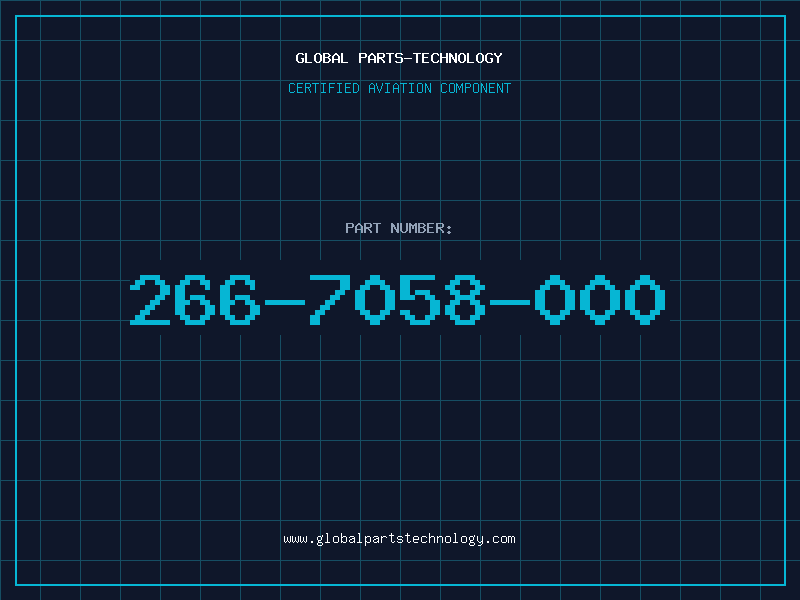 Aviation Part 266-7058-000