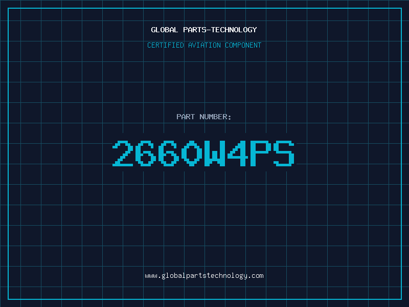 Aviation Part 2660W4PS