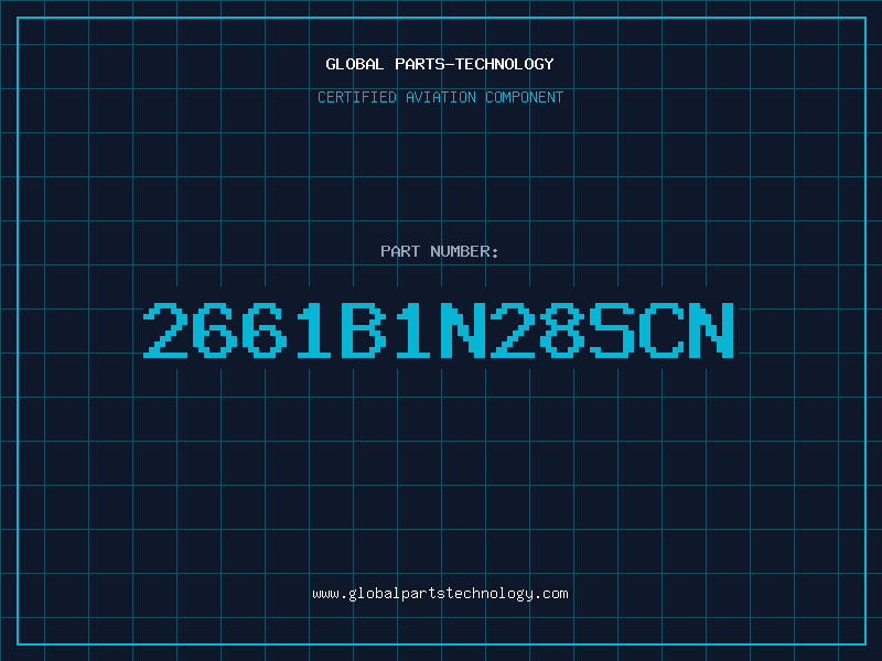 Aviation Part 2661B1N28SCN