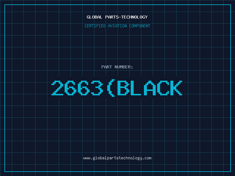 Aviation Part 2663(BLACK