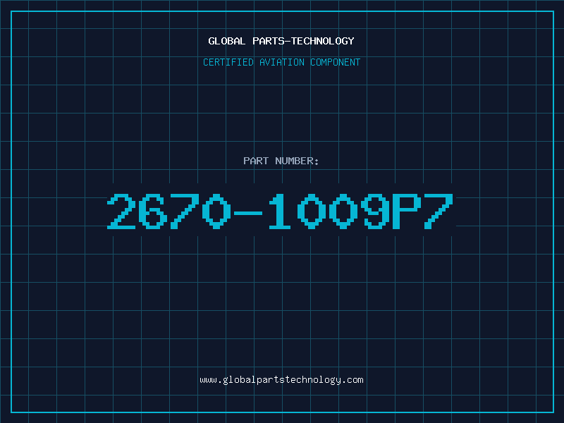 Aviation Part 2670-1009P7