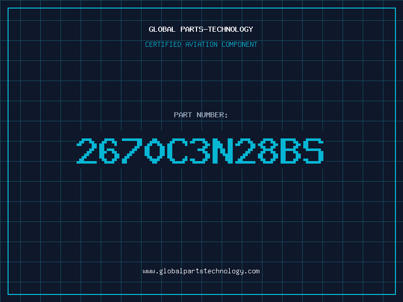 Aviation Part 2670C3N28BS