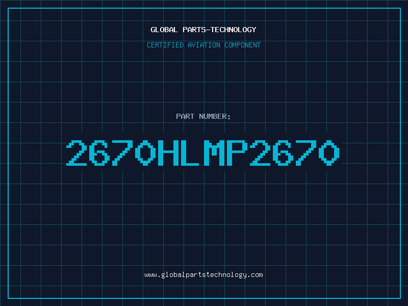 Aviation Part 2670HLMP2670