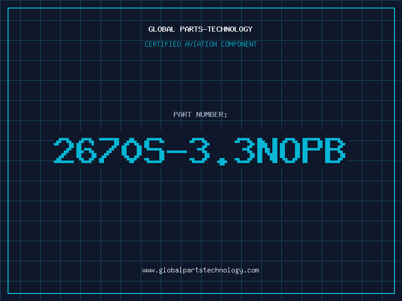 Aviation Part 2670S-3.3NOPB
