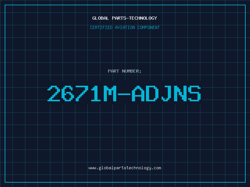 Aviation Part 2671M-ADJNS