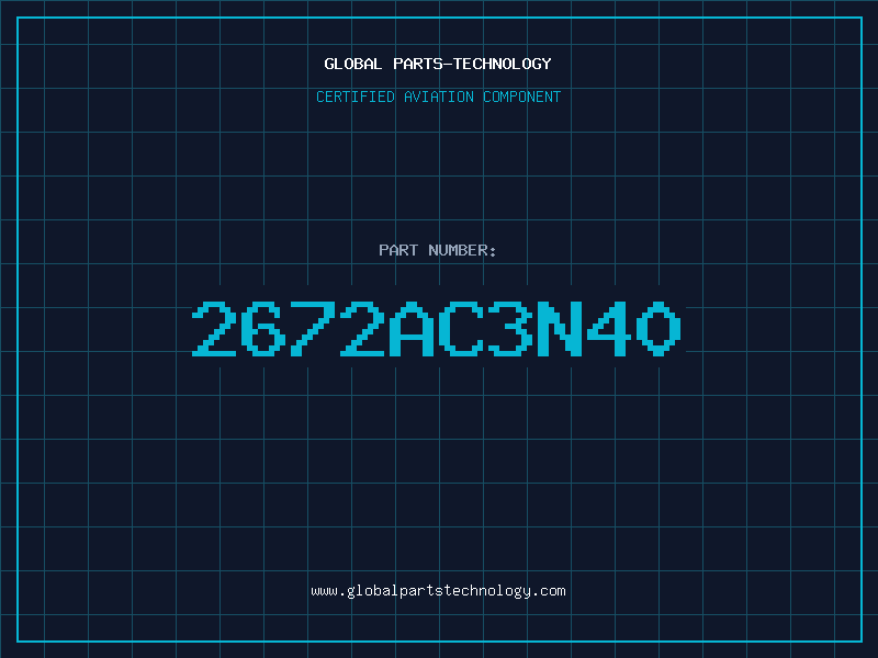 Aviation Part 2672AC3N40