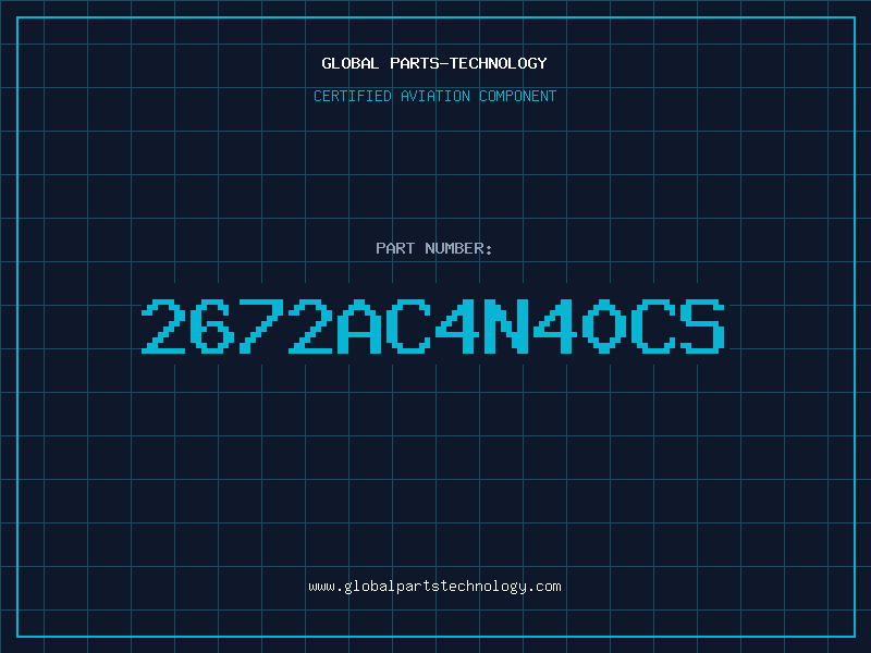 Aviation Part 2672AC4N40CS