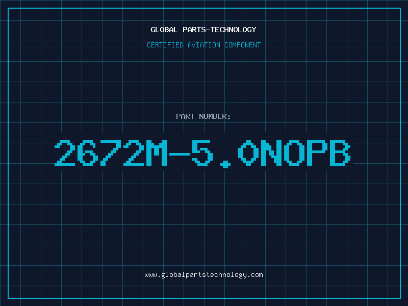 Aviation Part 2672M-5.0NOPB
