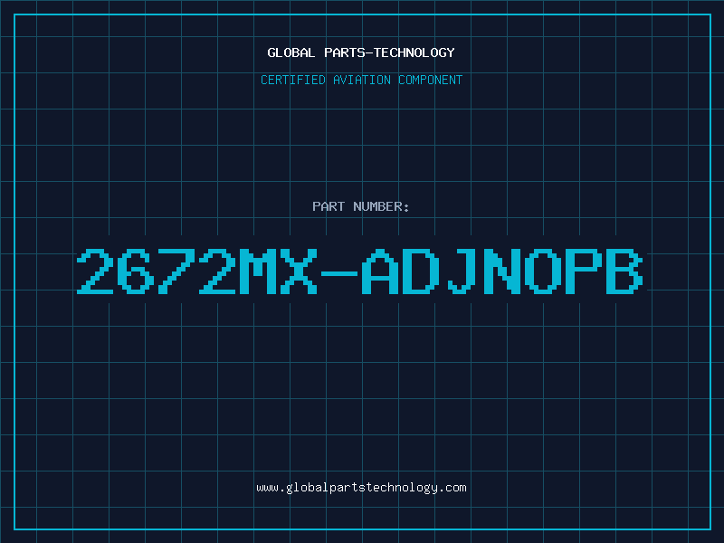 Aviation Part 2672MX-ADJNOPB
