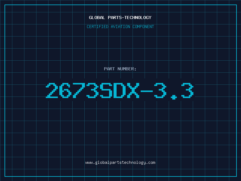 Aviation Part 2673SDX-3.3