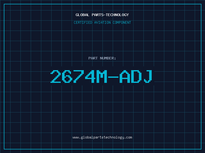 Aviation Part 2674M-ADJ