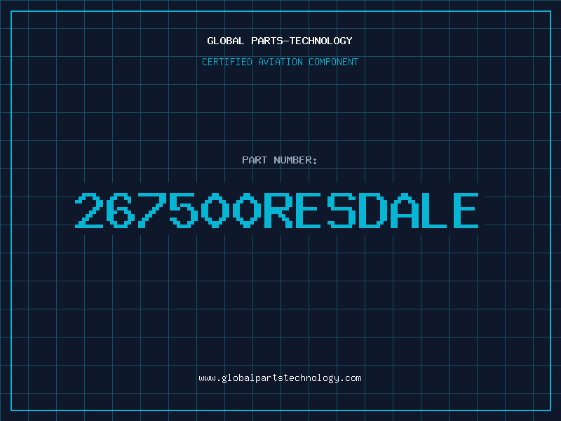 Aviation Part 267500RESDALE