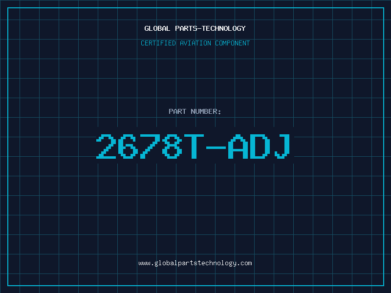 Aviation Part 2678T-ADJ