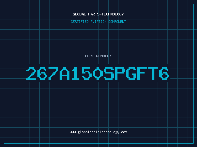 Aviation Part 267A150SPGFT6