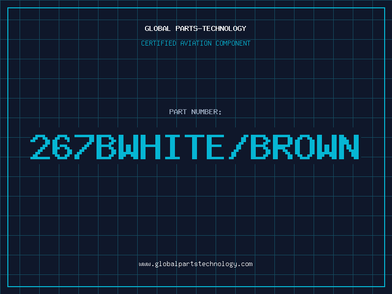 Aviation Part 267BWHITE/BROWN