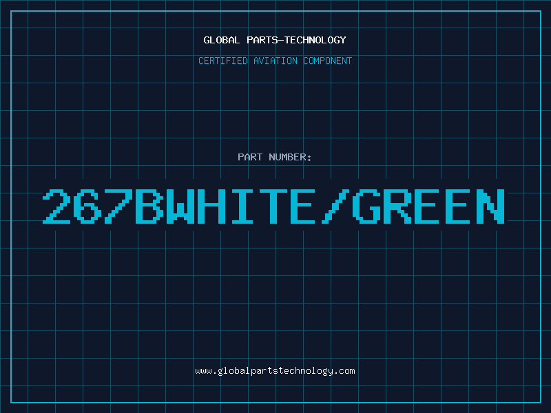 Aviation Part 267BWHITE/GREEN