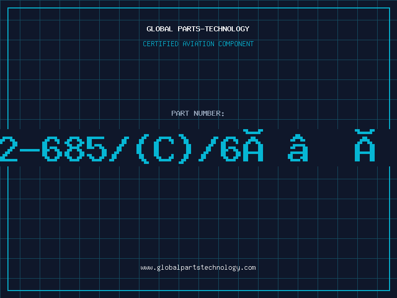 Aviation Part 267E1602-685/(C)/6Ã‚Âµ8-16V