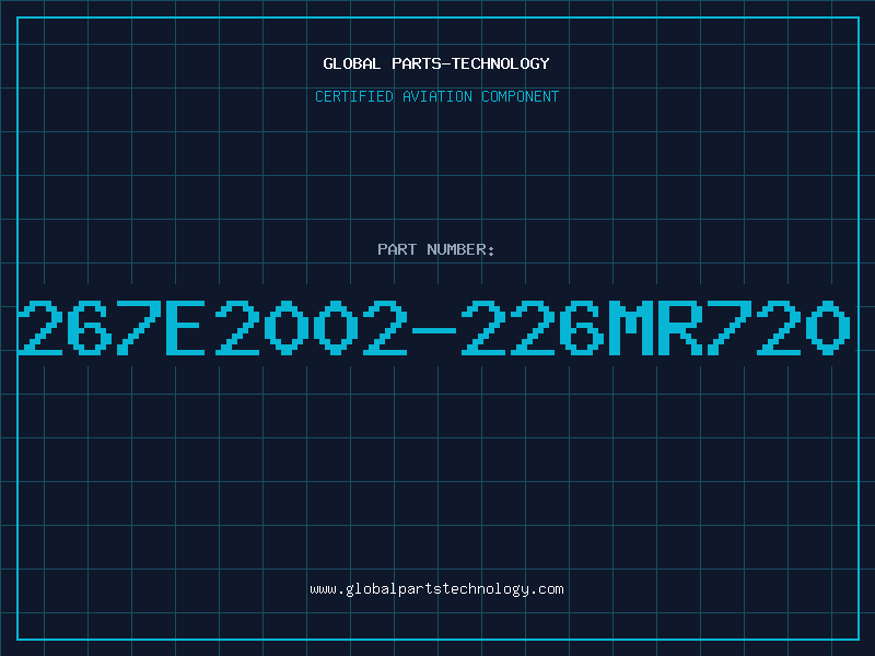 Aviation Part 267E2002-226MR720