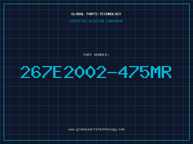 Aviation Part 267E2002-475MR
