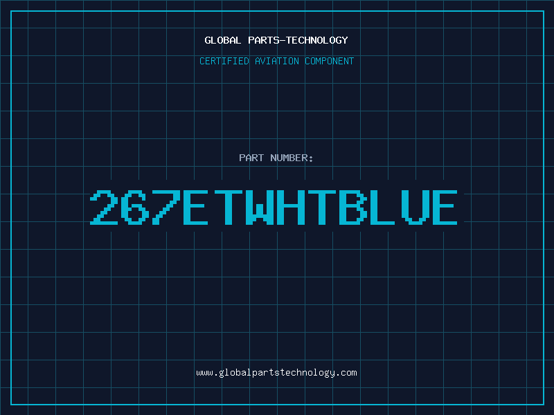 Aviation Part 267ETWHTBLUE