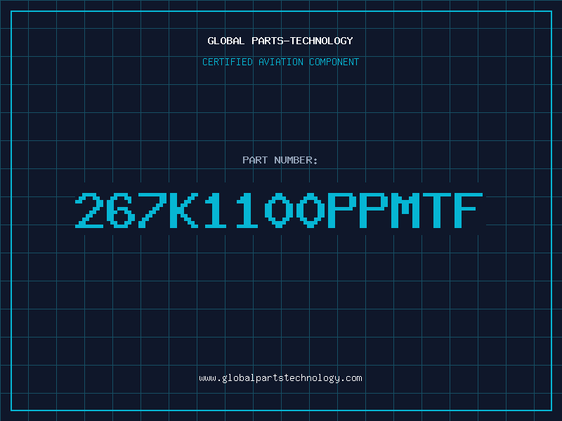 Aviation Part 267K1100PPMTF